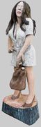 Click to see it big Penelope, Holzskulptur